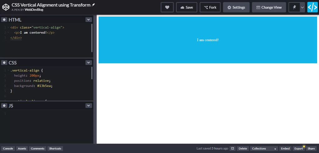 How do I vertically center text with CSS?