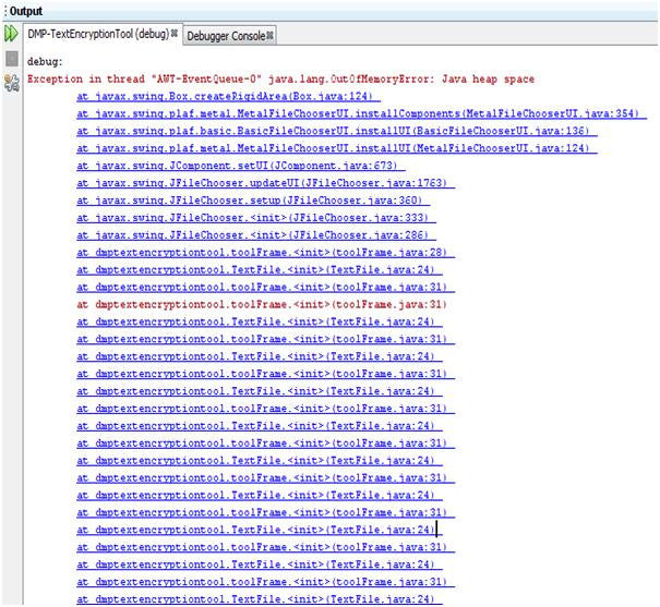 Java - java.lang.OutOfMemoryError